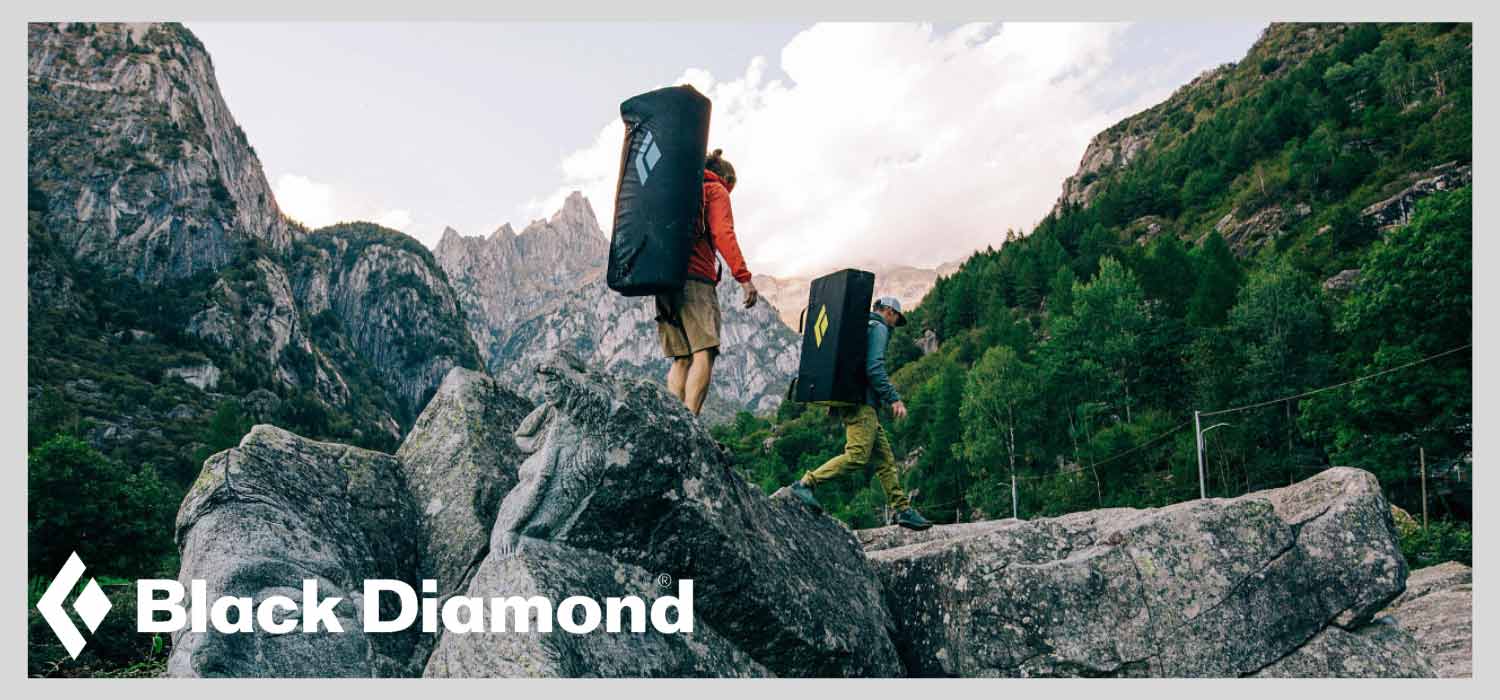 Kletterer mit Black Diamond Kletterrucksäcken in den Bergen