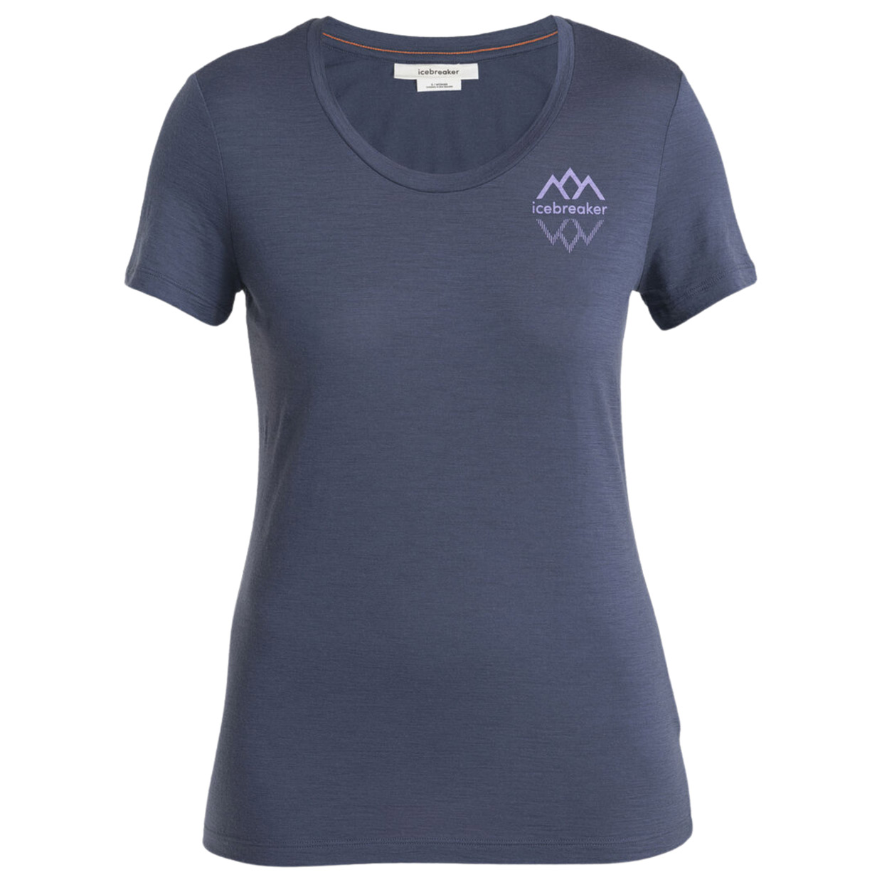 Damen T-Shirt Merino 150 Tech Lite III Logo Reflections