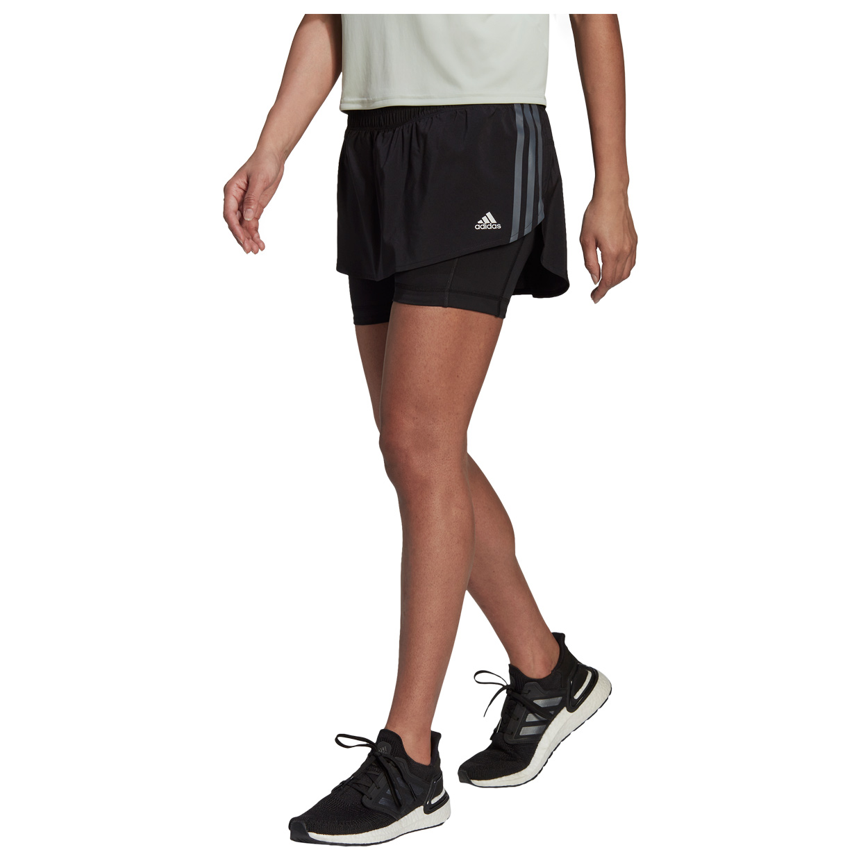 Damen Laufrock Run Icons Running Shorts