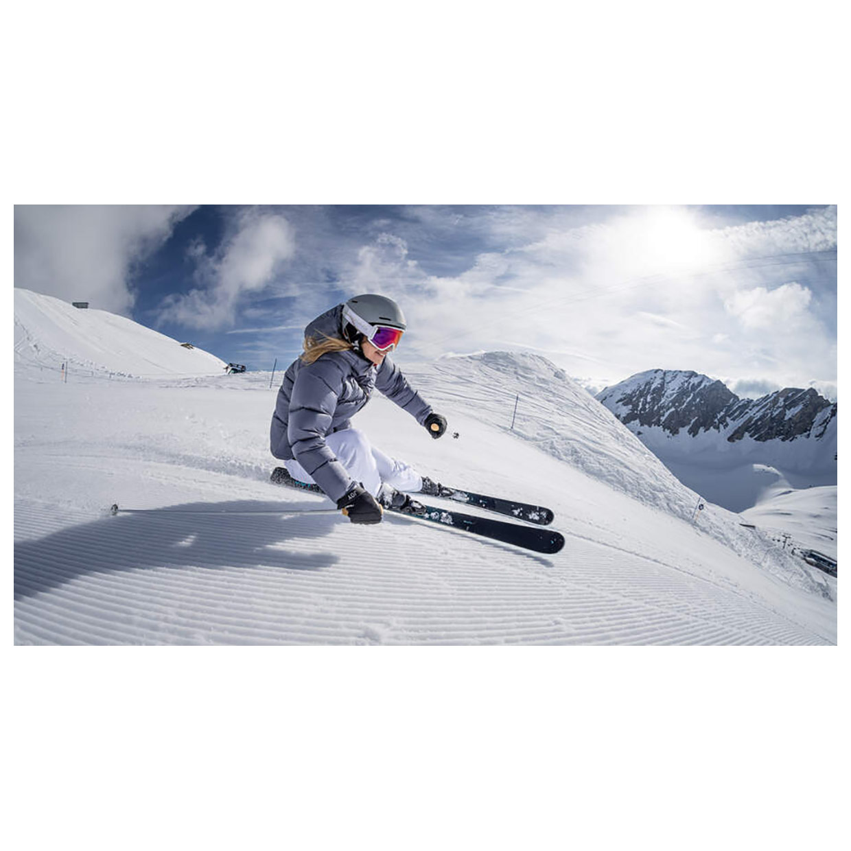 Damen Allmountain Ski e-super Joy SW + Protector SLR 10 GW