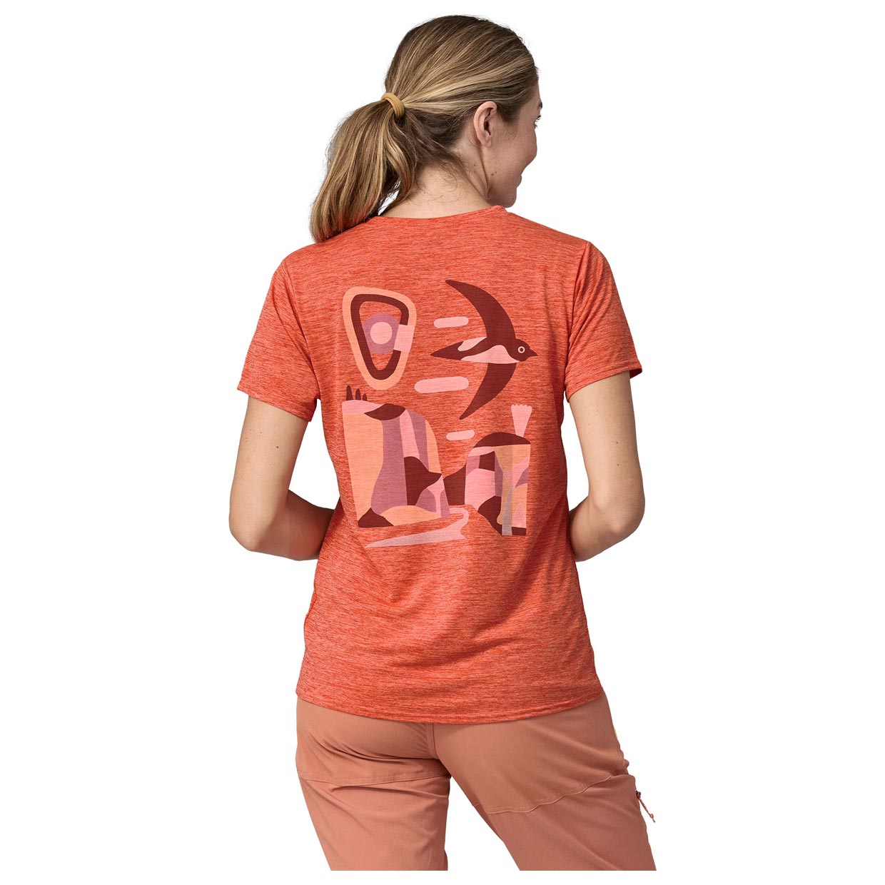 Damen T-Shirt Capilene® Cool Daily Graphic Shirt - Lands