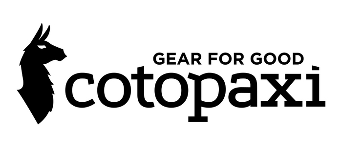 schwarzes Cotopaxi Logo auf weiß