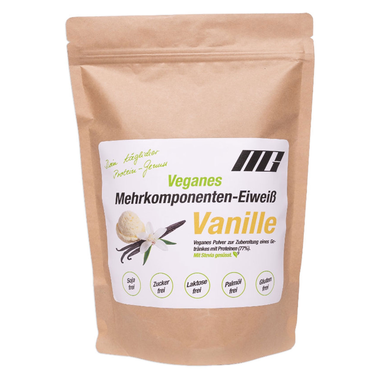 Eiweißpulver Vanille Vegan Nachfüllpack 500 g