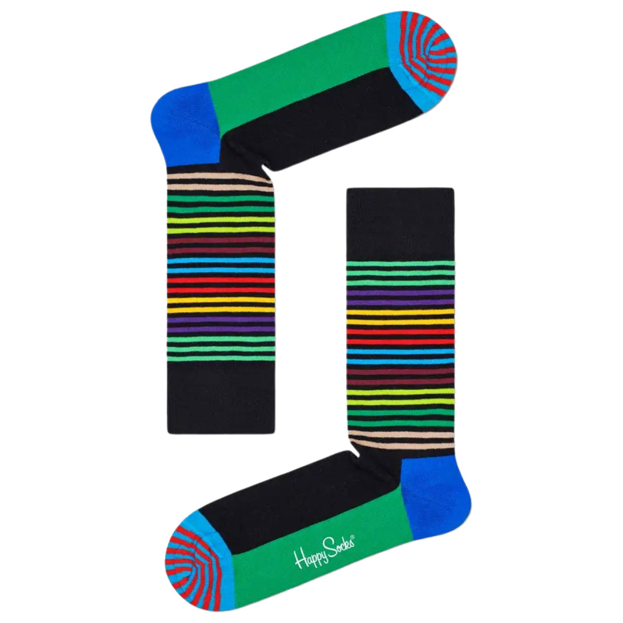 Socken Half Stripe