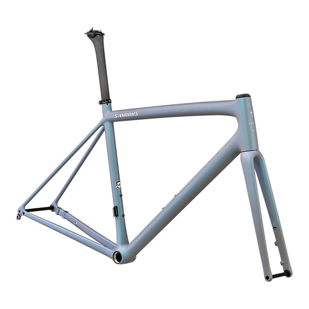 Fahrrad Rahmen S-Works AETHOS Frameset Cool Grey