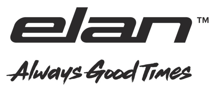 Elan Logo schwarz auf weiß