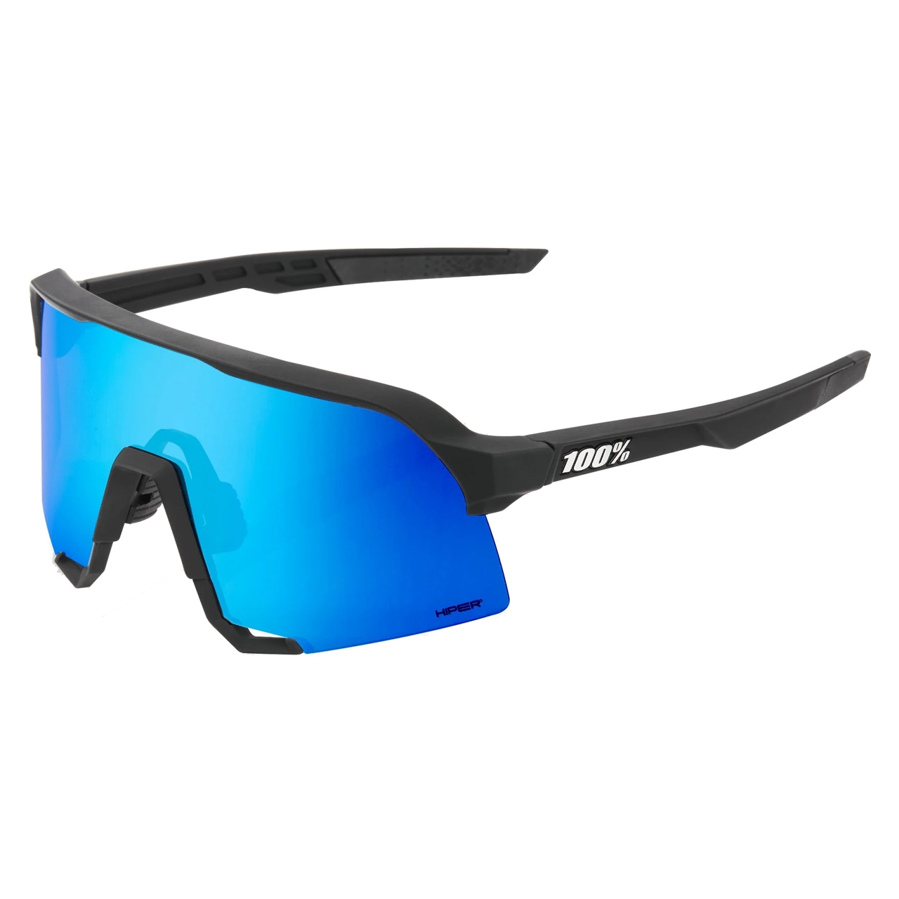 Sportbrille S3 Matte Black HiPER® Blue Multilayer Mirror Lens