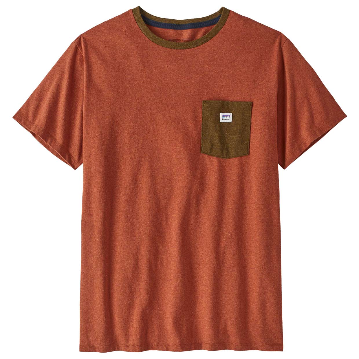 Herren T-Shirt Shop Sticker Pocket Responsibili-Tee