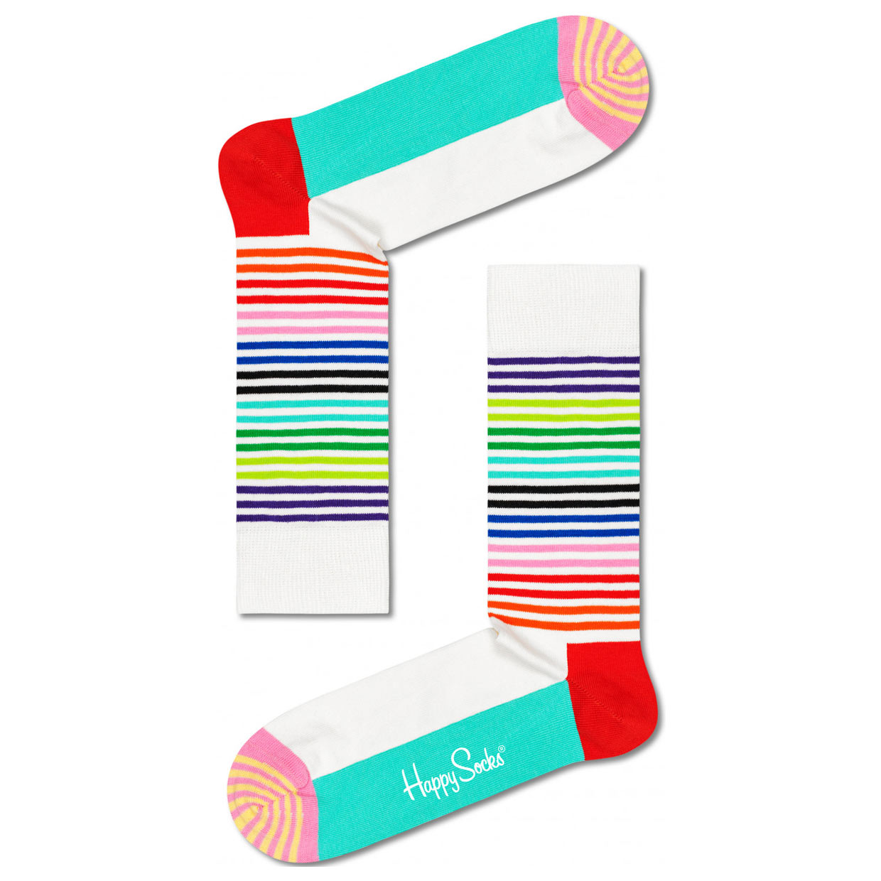 Socken Half Stripe