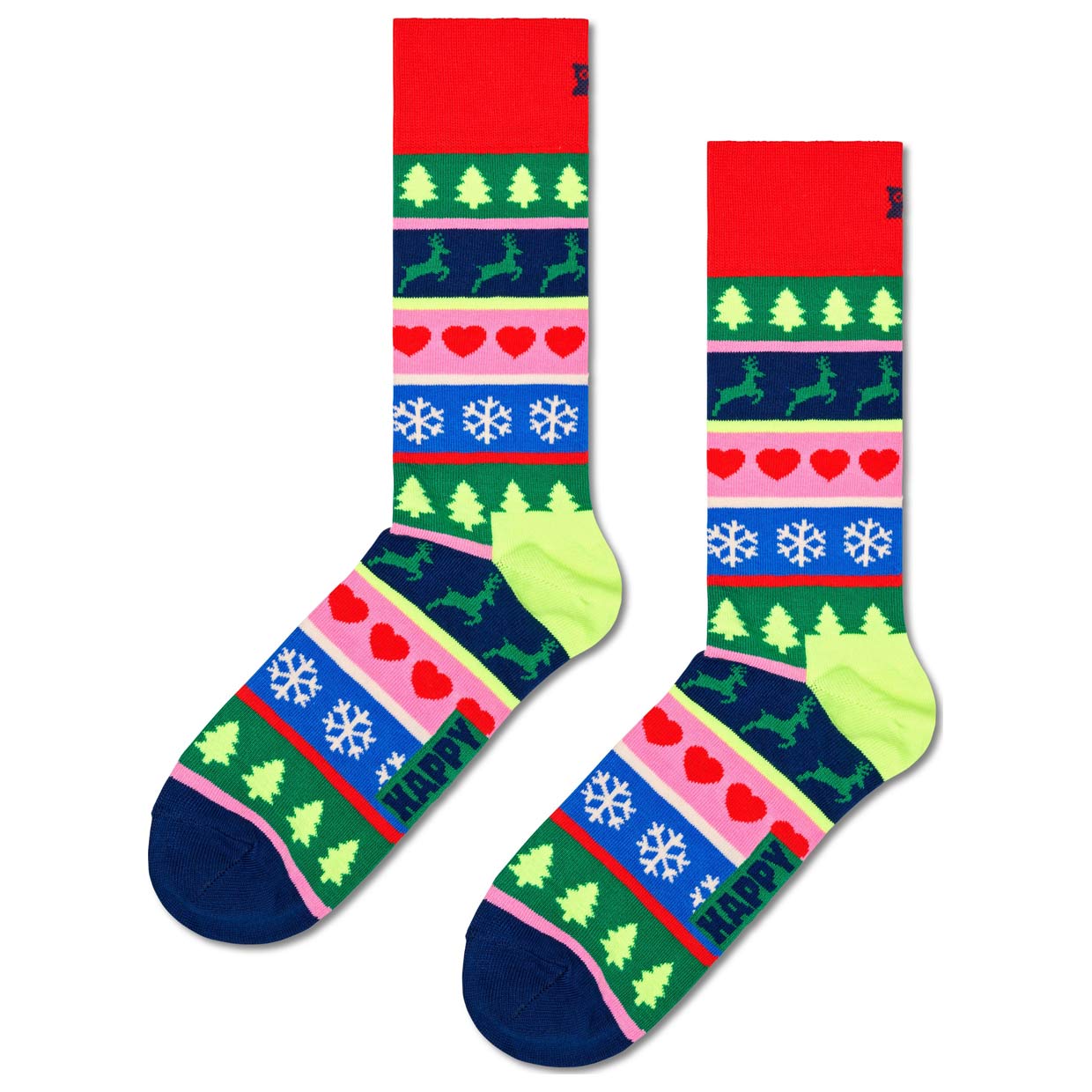 Socken Christmas Stripe