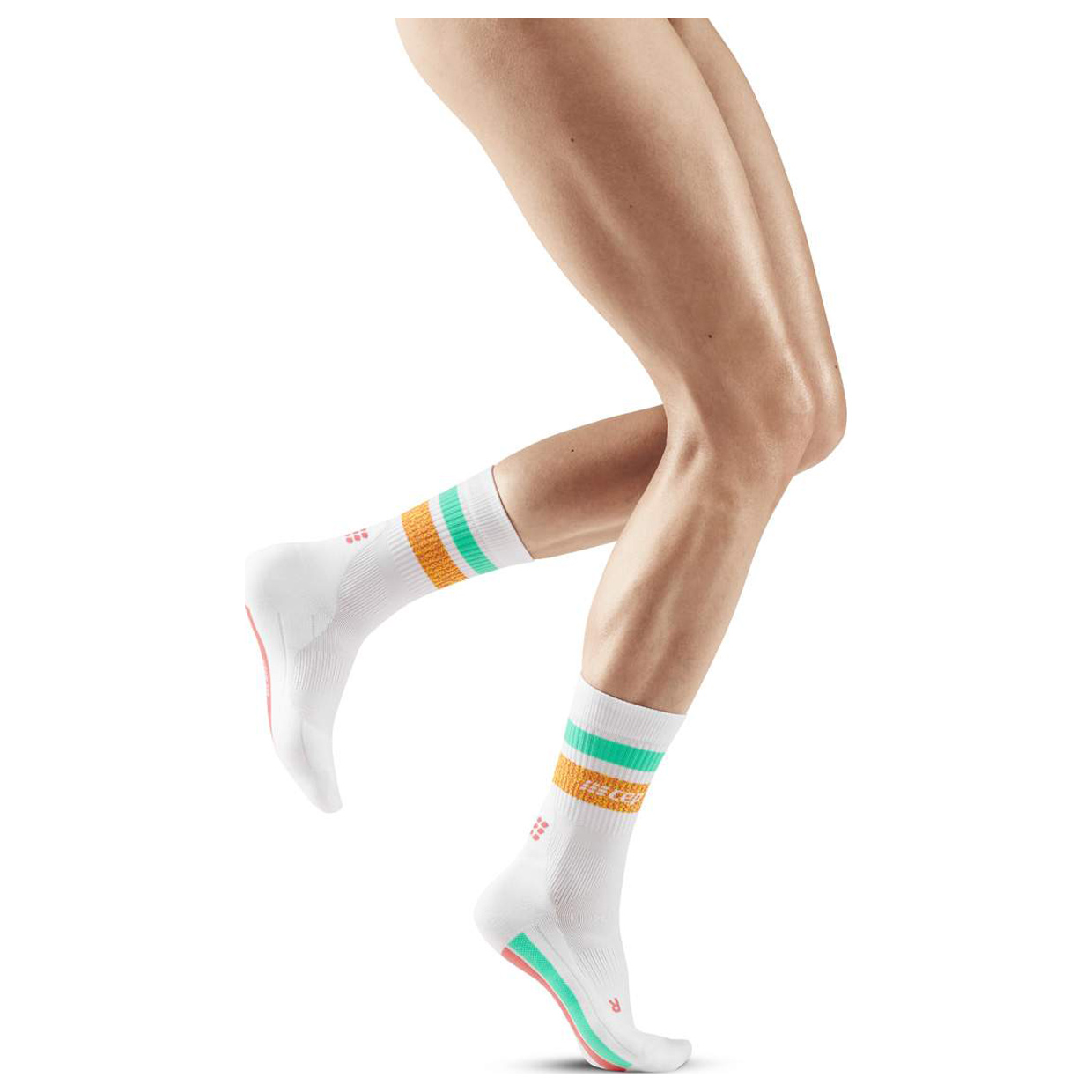 Damen Laufsocken Miami Vibes 80´s Compression Socks