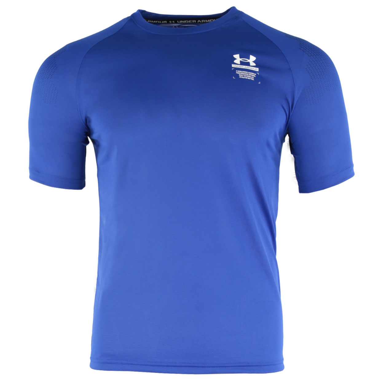 und Fitnesskleidung Sweatshirts Herren Bekleidung Sport- Under Armour Funktionsshirt in Blau für Herren Training 