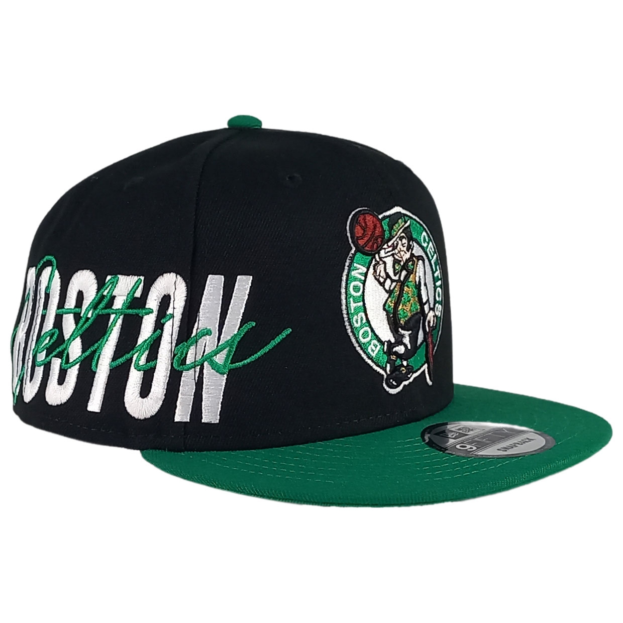 Kappe Boston Celtics Sidefont 9FIFTY Snapback Cap