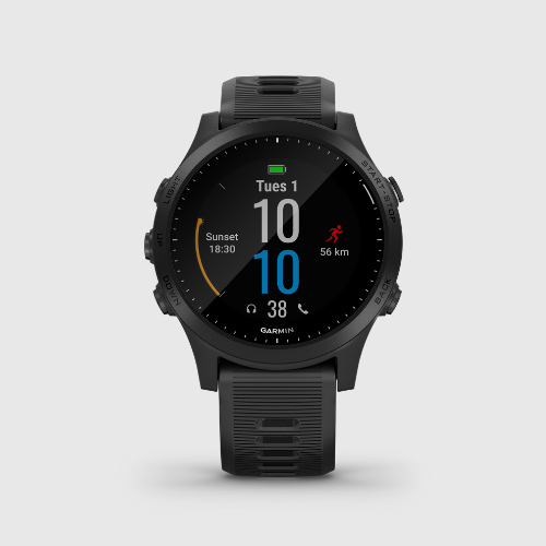 schwarze-Garmin-Forerunner-Smartwatch